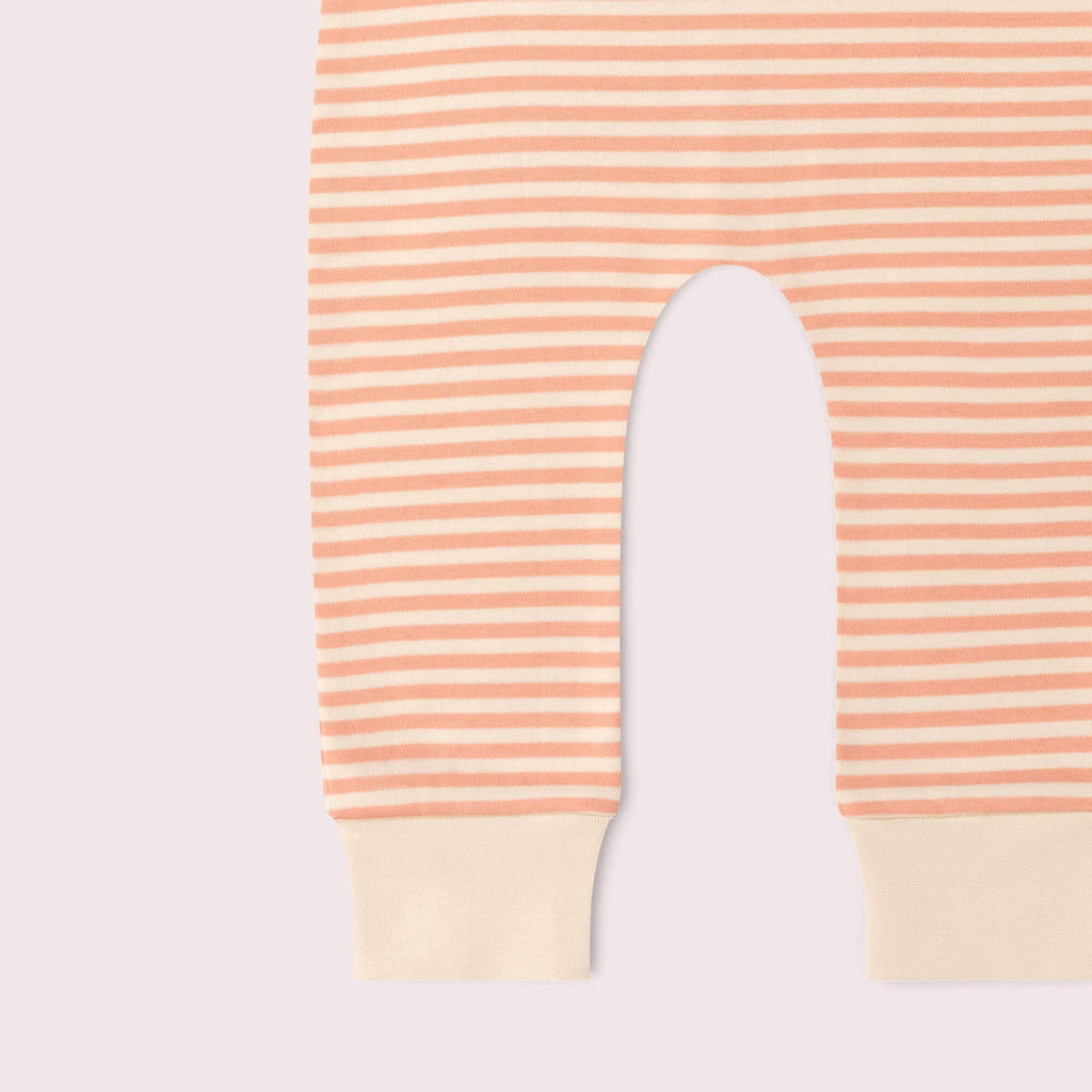 Organic Cotton T-Shirt & Jogger Playset - Pink, Petals