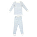 Organic Cotton Pajama Set - Blue Stripe