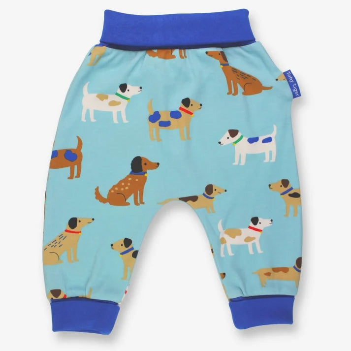 Organic Cotton Pants - Dog Print