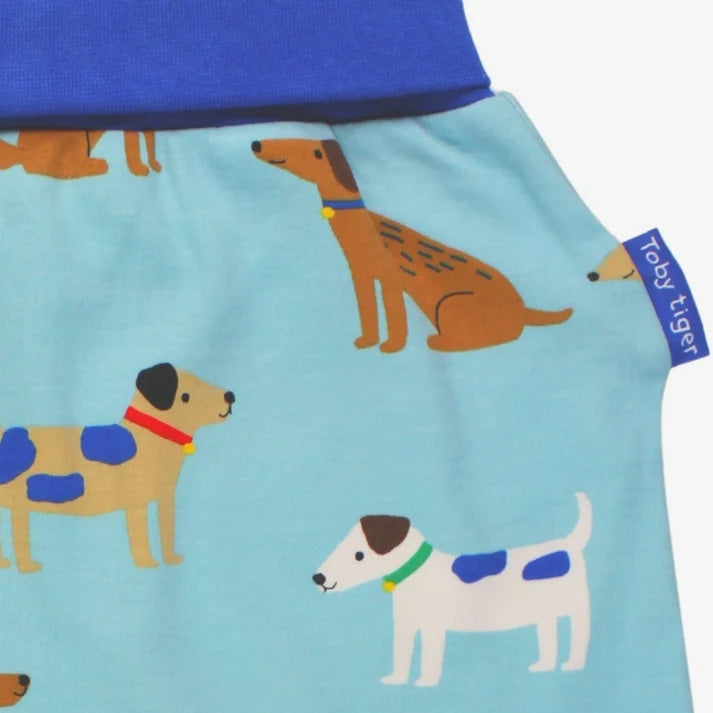 Organic Cotton Pants - Dog Print