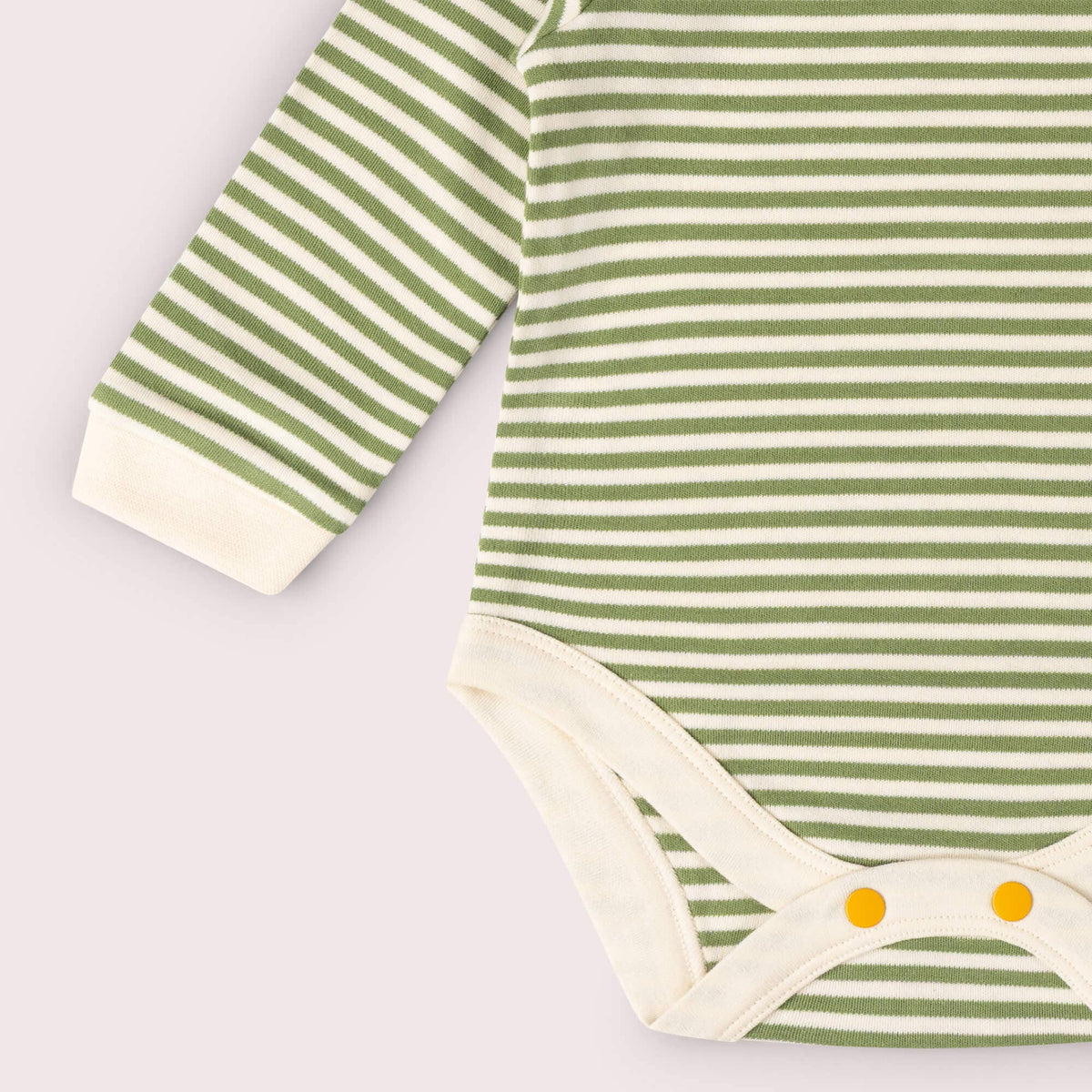 Organic Cotton Bodysuit 2 Pack - Olive Green, Ducks